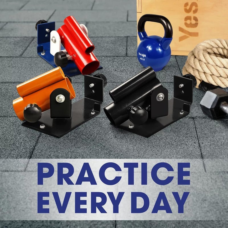 Yes4All ملحق Yes4All لباربل، ملحق T Bar Row القابل للتعديل، دوران 360 درجة ثقيل (أسود) - Image 4