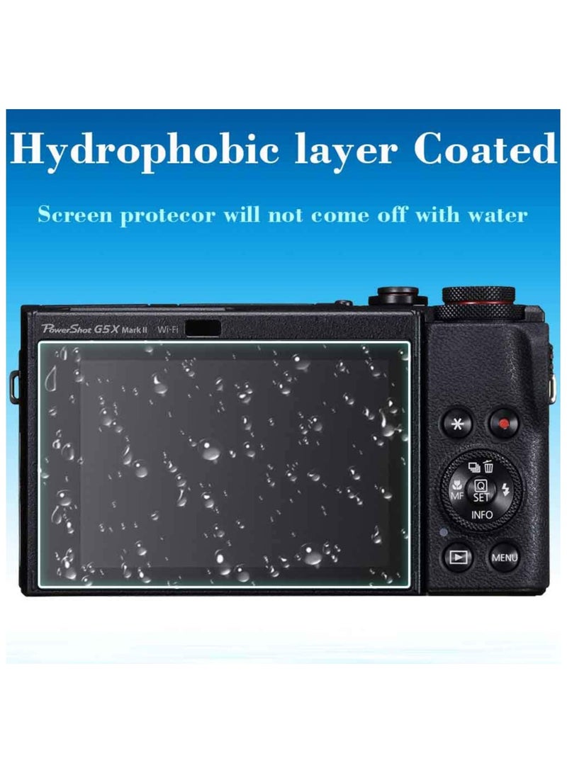2 Pack Screen Protector Tempered Glass for Canon PowerShot G7 X Mark II G9 X Digital SLR Camera - Image 4