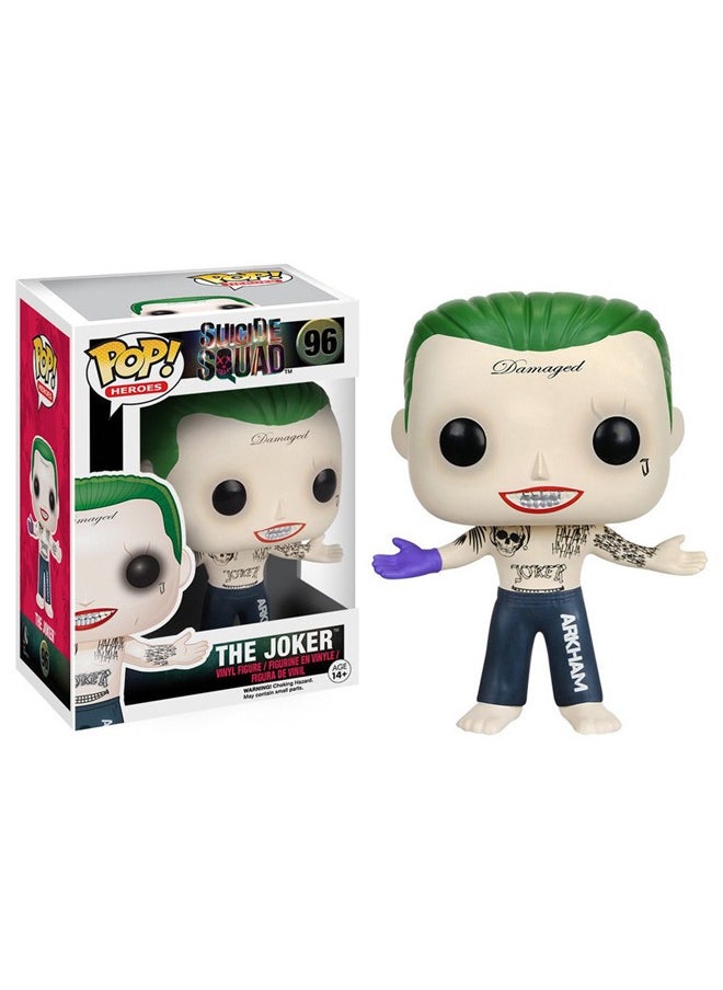 Funko Pop! Suicide Squad Action Figure The Joker Shirtless 4.33 Inchs  - Image 1