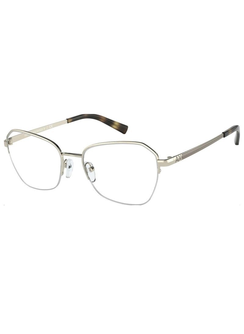 ارماني اكسشينج أرماني إكستشينج AX1045 6110 53 نظارة ذهبية شاحبة - Image 3
