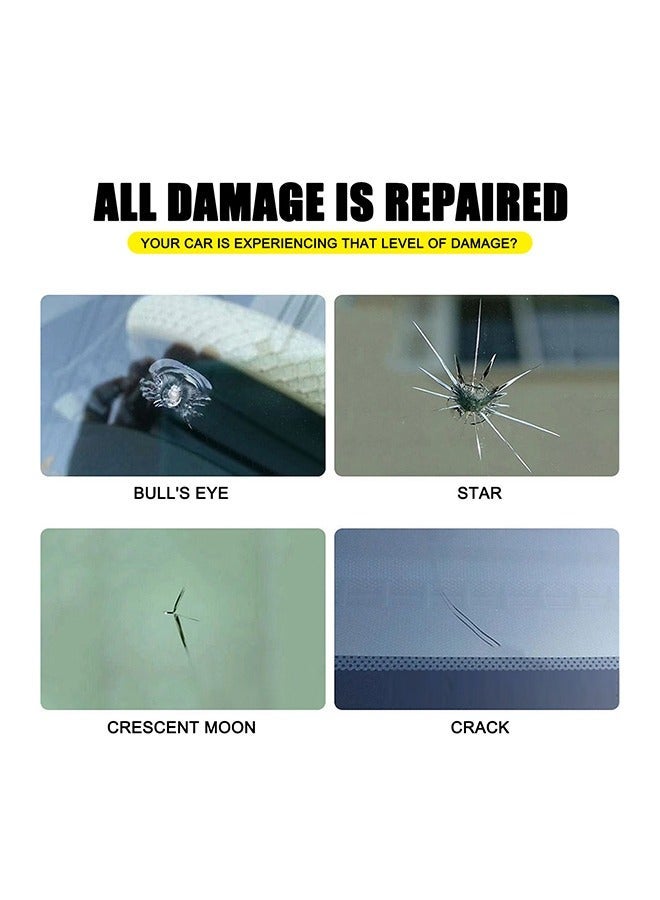 EELHOE Automotive Glass Nano Repair Fluid 30ml，for Glass Chips and Cracks, DIY Car Windshield Repair Kit, Car Windscreen Glass Repairing Glue for Bulls Eyes - Image 2