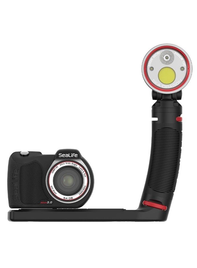 SeaLife Micro 3.0 Pro Dual Beam Set with Sea Dragon 3000SF Pro Dual Beam 3000 COB LED Lumens Photo-Video Light and Micro 3.0 Underwater Camera - Image 2