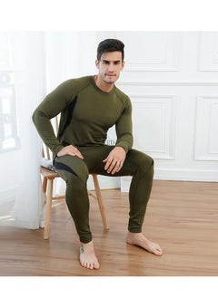 General Men's Thermal Underwear Sets Top & Long Johns Fleece Sweat Quick Drying Thermo Base Layer  - Image 2