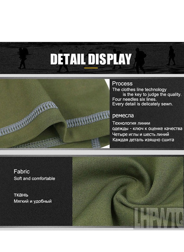 General - Men's Thermal Underwear Sets Top & Long Johns Fleece Sweat Quick Drying Thermo Base Layer - Image 1