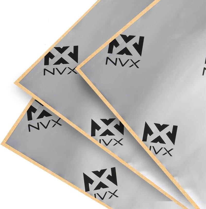 NVX Car Sound Deadening 12 sq ft 4-Sheet Door Kit - Image 1
