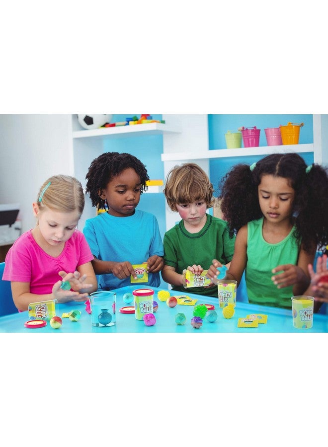 Dan&Darci اصنع كرة قفز خاصة بك - 12 مجموعة فردية - هدايا حفلات علمية - أنشطة رائعة لحفلات عيد الميلاد للأطفال - اصنع 12 كرة كريستالية - فنون وحرف يدوية ممتعة للأطفال - مشاريع STEM - Image 3