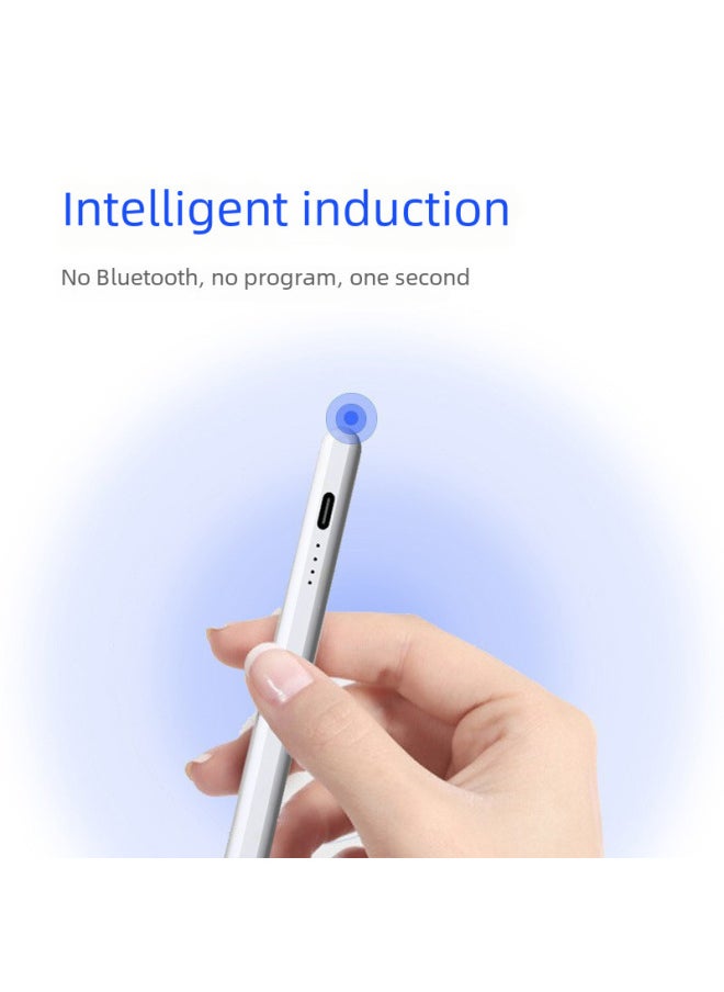 For ApplePencil Universal Capacitive Pen For AppleIpad Android Active Touch Screen Touch Stylus-Color:General-purpose (green)