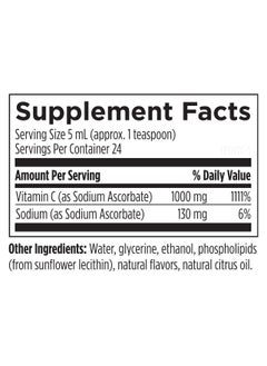 designs for health Liposomal Vitamin C Liquid - Superioe Delivery And Absorption1000 mg Vitamin C -Dietary Supplement 4 FL OZ (120 ML)  - Image 5