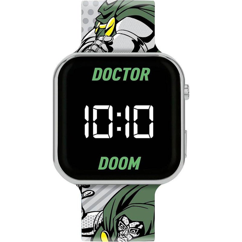 Marvel Doctor Doom Comic Style LED Digital Watch - Image 1