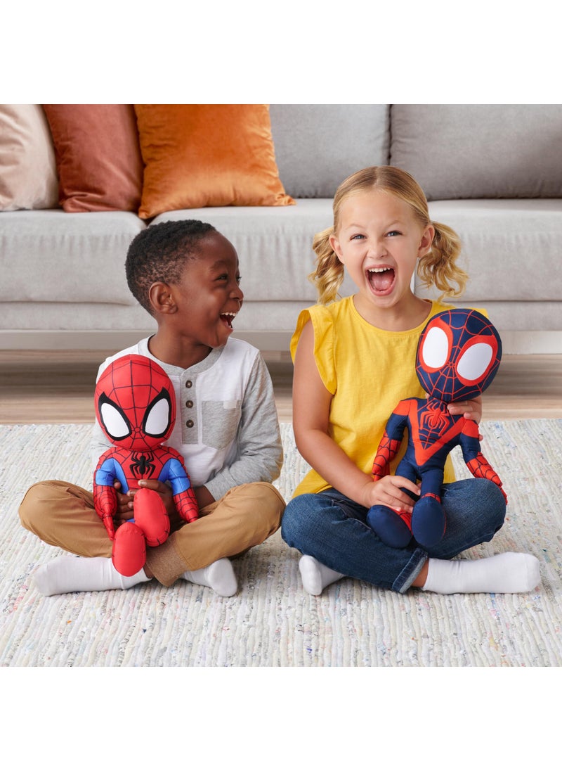 MARVEL Marvel Spidey and His Amazing Friends My Friend Spidey Feature Plush - 16-Inch Talking Plush with 16 Unique Phrases  - Image 5