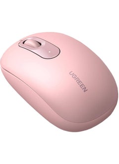 Ugreen 2400DPI 2.4ghz Wireless Silent Mouse Pink  - Image 1