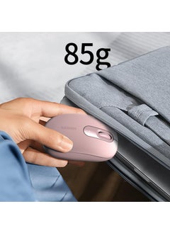 Ugreen 2400DPI 2.4ghz Wireless Silent Mouse Pink  - Image 4