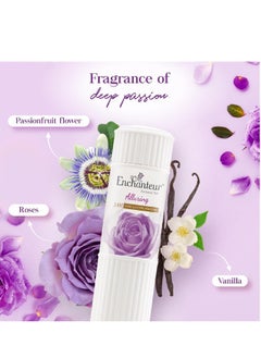 Enchanteur Pack Of 4 Enticing Perfumed Talcum Powder 4 x 125grams  - Image 4