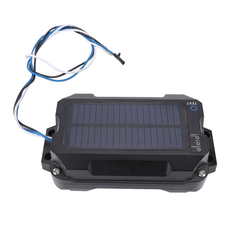 Trailer Breakaway Brake Controller Kit: IP65 Waterproof ABS Shell With Built-In Solar Panel - Enhanced Safety Solar Powered Breakaway System for 1 or 2 Axle Caravans and Trailers With Electric Brakes - Image 1