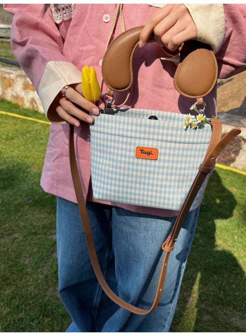 TG Tagi.call me handbag features an adjustable cross-body design, a cute single-shoulder design, and is simple and elegant. - Image 3