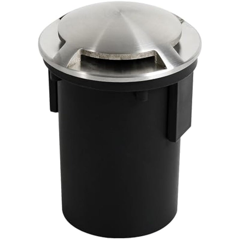 V.nice LED Underground Light – IP65 Waterproof, GU10 Socket, 40W Max, Stainless Steel Deck Light for Driveways, Pathways, Patios, 3 Variants (Bulbs Not Included) - Image 1