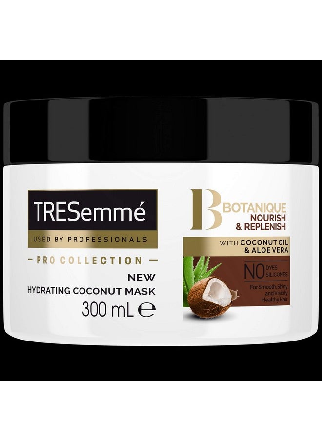 TRESemmé - Tresemmé Botanique Nourish And Replenish Hydrating Coconut Mask With Coconut Oil And Aloevera For Smooth, Shinty And Visible Healthy Hair 300Ml - Image 1