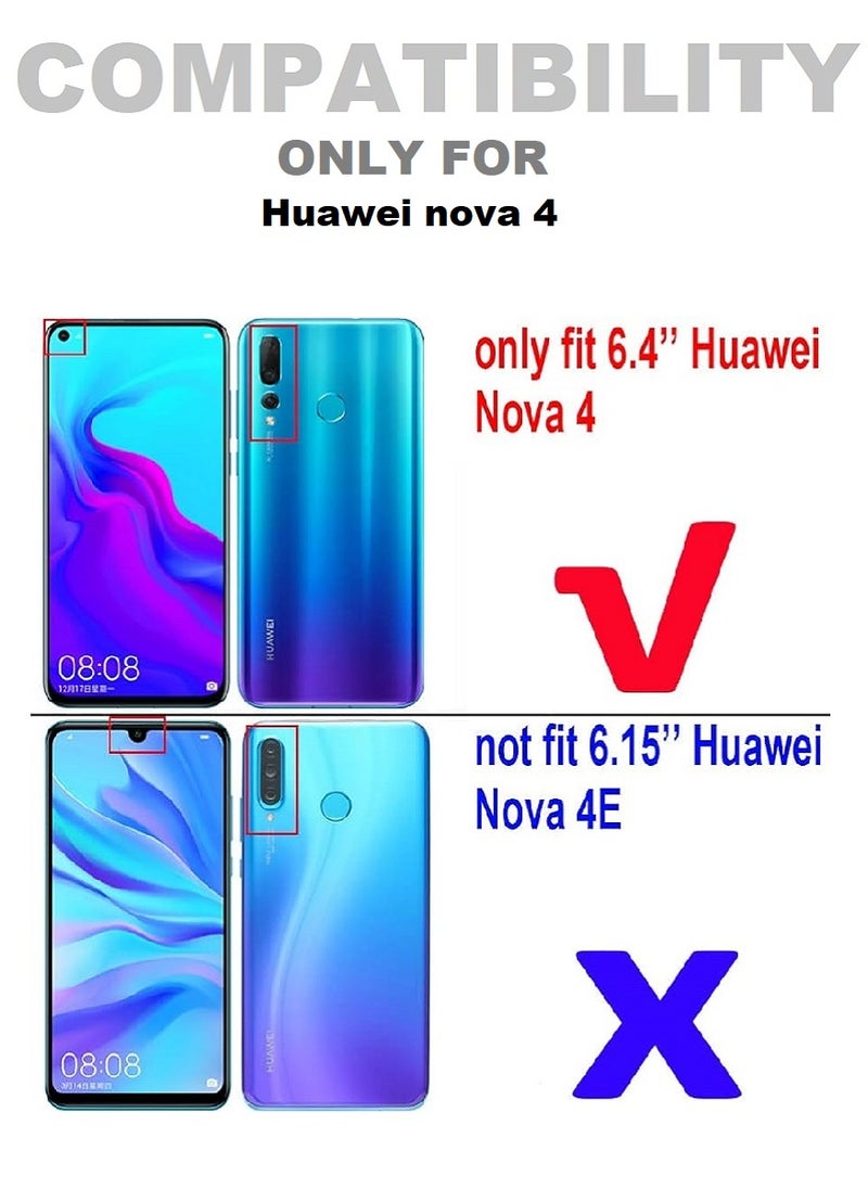 Super Tempered Glass Screen Protector Anti-Spy Privacy Designed For Huawei nova 4 Full Glue Edge to Edge Full Screen Coverage And Bubble Free - Image 3