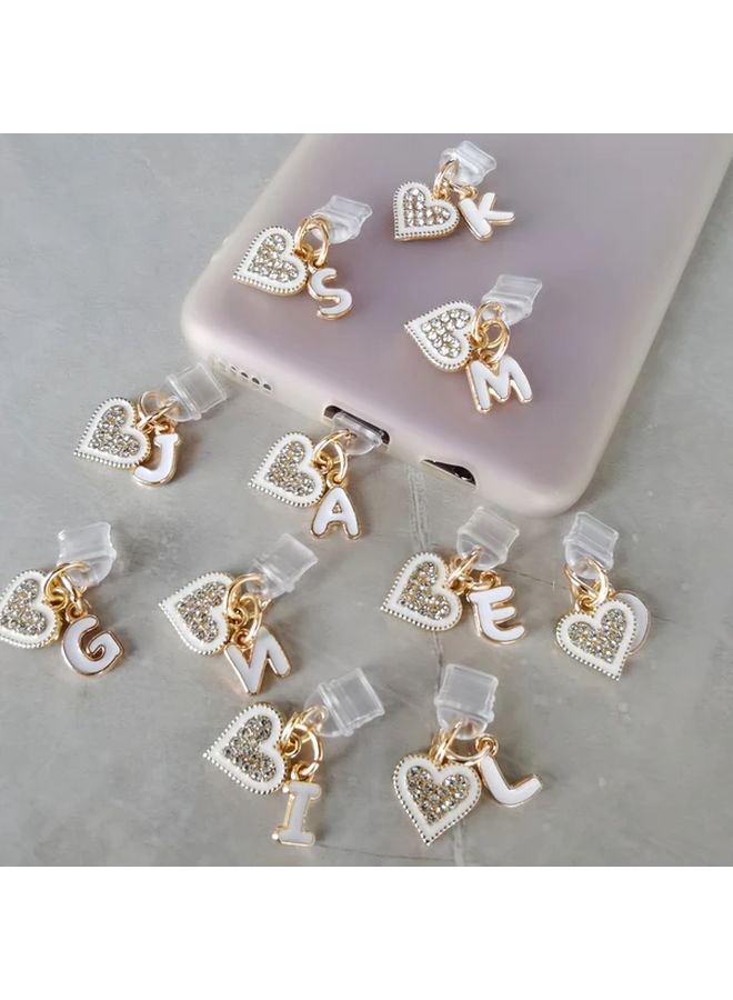 Heart Dust Plug For IPhone 5 To 14 Interface Holiday Party Gift - Image 4
