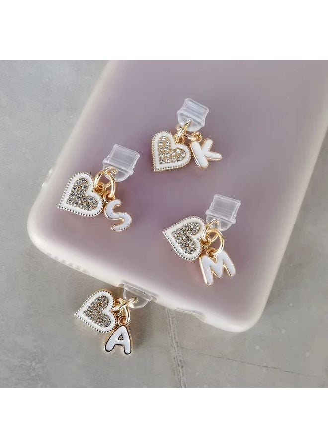 Heart Dust Plug For IPhone 5 To 14 Interface Holiday Party Gift - Image 5