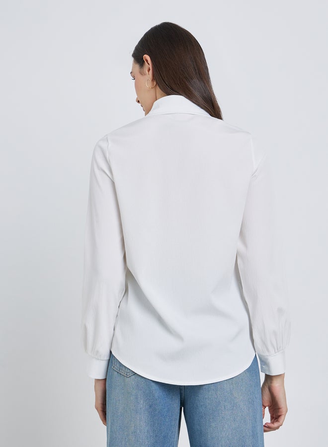 ستايلي بلوزة بأكمام طويلة - Image 5