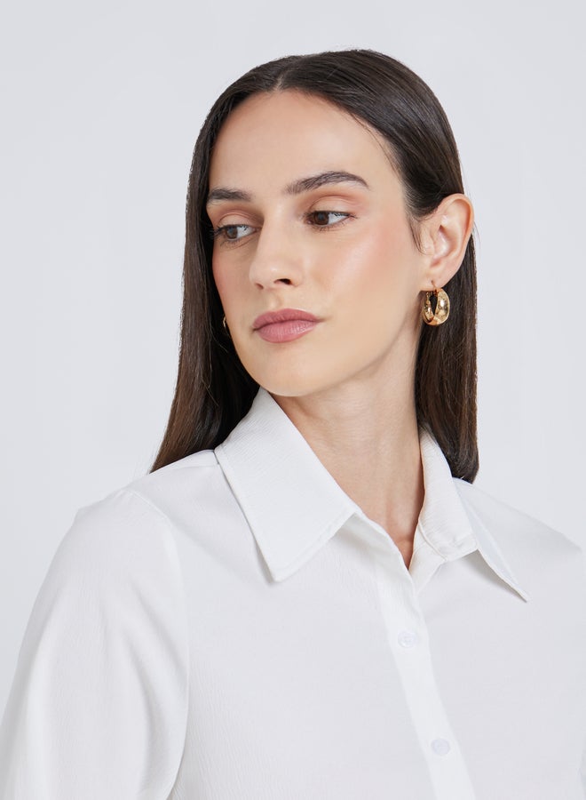 ستايلي بلوزة بأكمام طويلة - Image 4