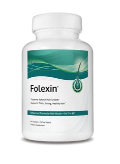 Folexin Hair Growth Support Formula 60 Capsules  - Image 1