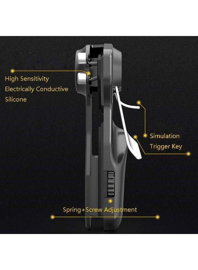 2Pcs Tablet Game Joystick Trigger Handle 6 Finger L1R1 Shooter Fire Aim on Controller Fits for iPad Tablet PUBG Game Accessories - Image 5