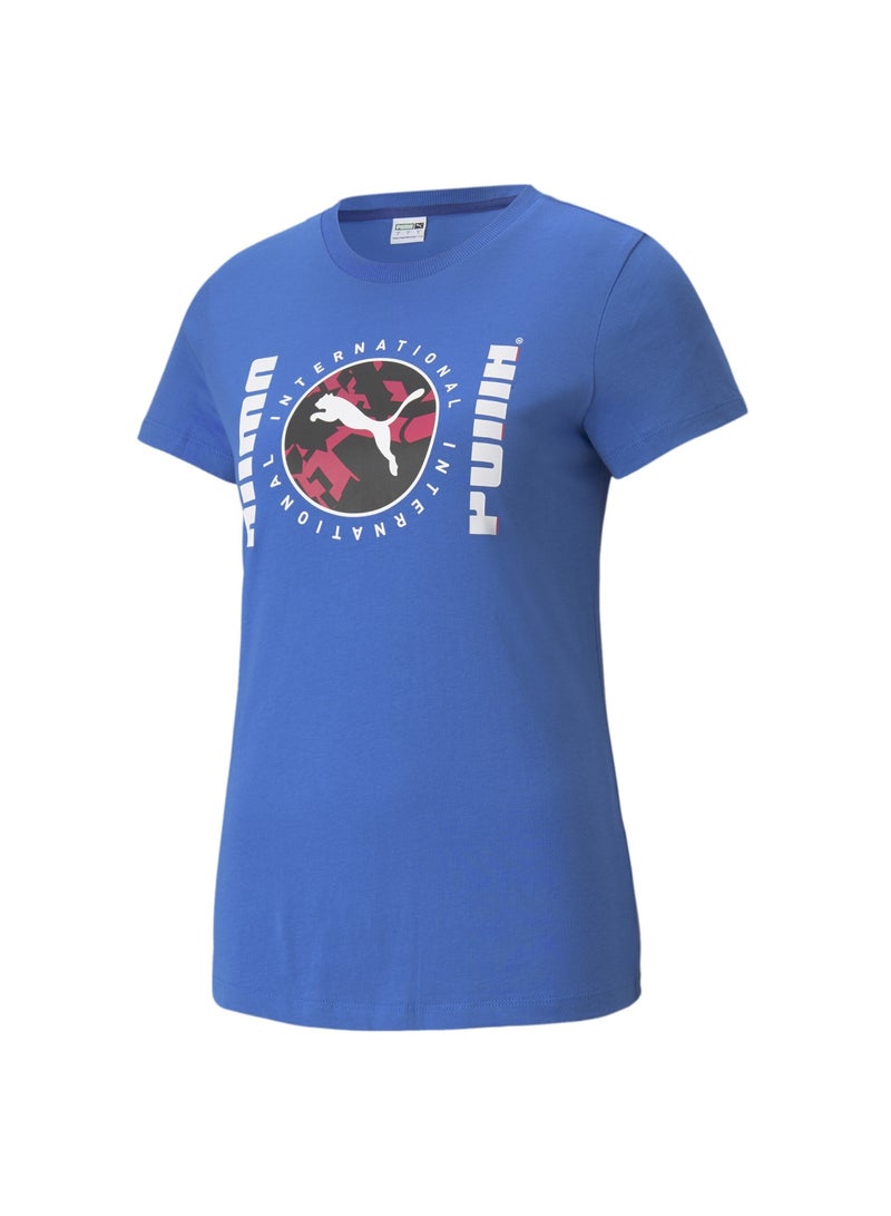 PUMA International Womens Graphic T-Shirt  - Image 1