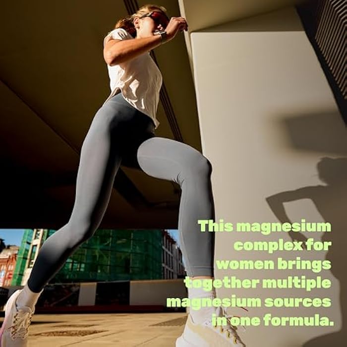 DEAL SUPPLEMENT 12‑in‑1 Magnesium Complex for Women 1,000 mg, 240 Vegetarian Capsules | Magnesium Glycinate, Citrate, Malate, Taurate, Orotate, Oxide & More | Chelated & Purified for Better Absorption - Image 4