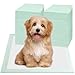 Red Rabbits Puppy Pee Pads 100PCS Disposable Pet Toilet Training Pads 18 x 13 for Dogs Ultra AbsorbentQuick DryLeakProof Pet Potty Pads for Dog Cat Rabbits and Guinea Pigs Green - Image 2