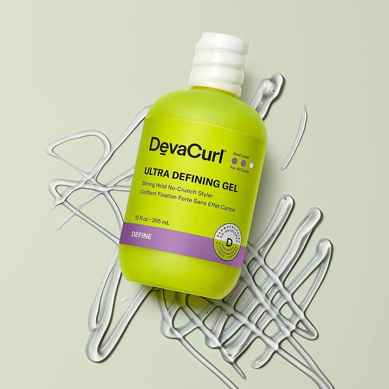 DevaCurl Ultra Defining Gel Strong Hold Non-Crunch Styler, Bright Breeze, 12 fl. oz - Image 2