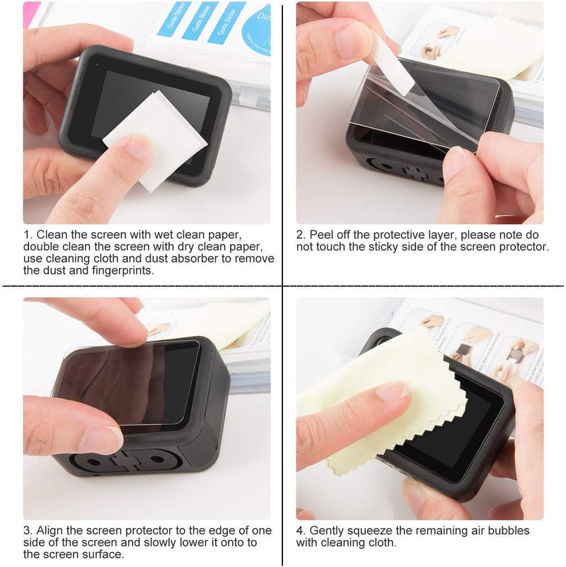 smart pro حماية شاشة ذكية قوية زجاج مقسى لكاميرا كانون EOS R10 / R100 DSLR لحماية شاشة LCD - Image 2