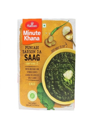 Minute Khana Curry Punjabi Sarson Da Saag