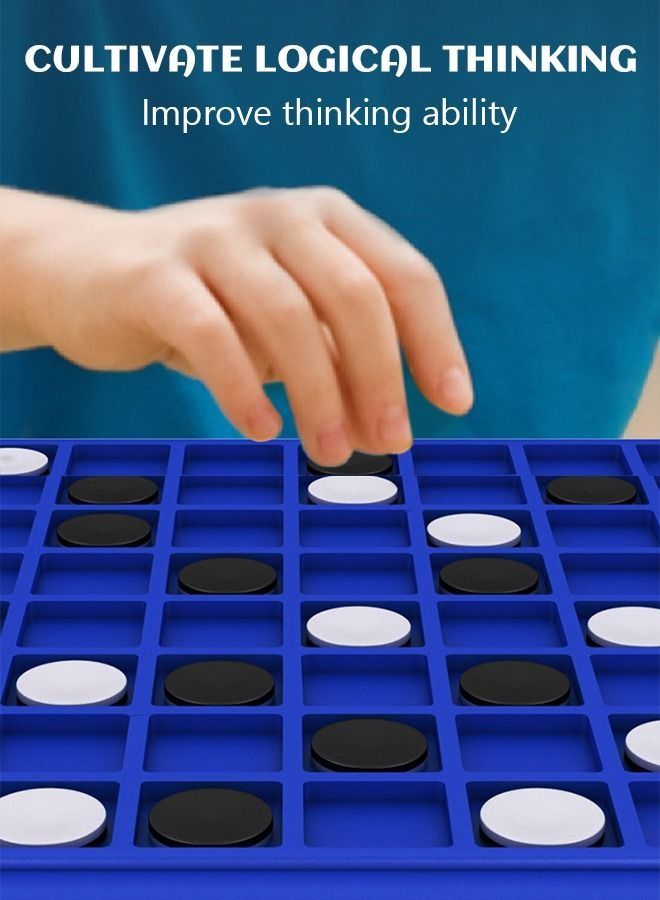 ميكسد 64 Pieces Reversi Othello Board Game Set Classic Games - Image 3