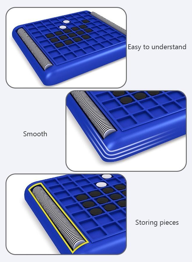 ميكسد 64 Pieces Reversi Othello Board Game Set Classic Games - Image 4