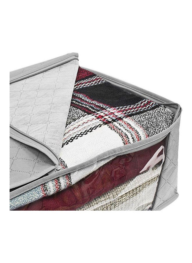 Generic Large Capacity Foldable Storage Bag Grey/Transplant 49 x 36 x 21cm  - Image 2