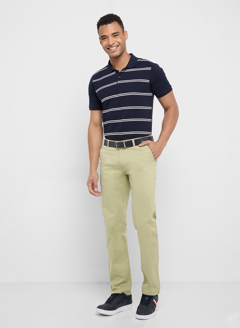 Robert Wood Straight Fit Chino Pants  - Image 2