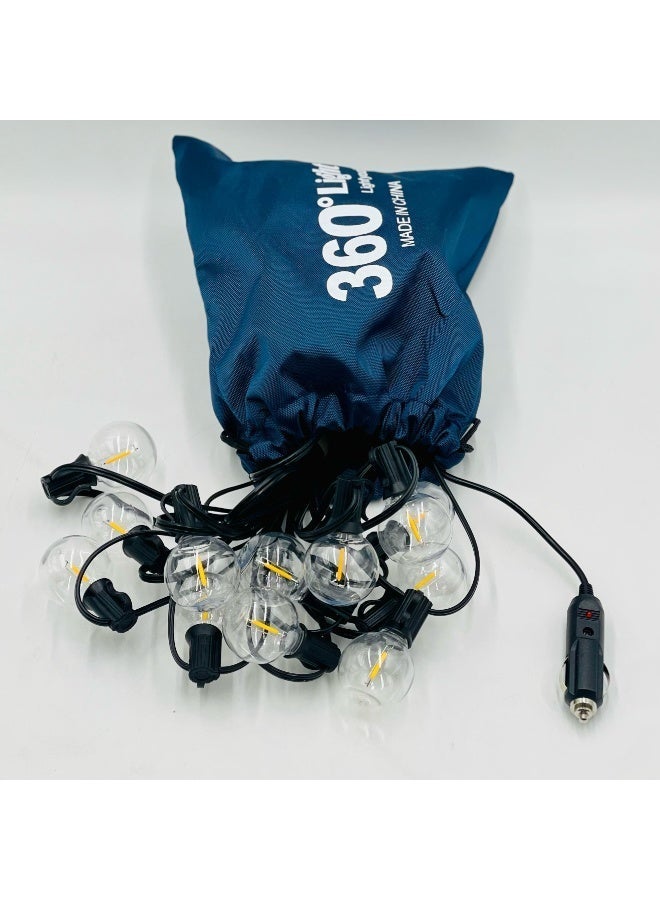 360 عقد إضاءة LED خارجي بطول 10 متر - Image 5