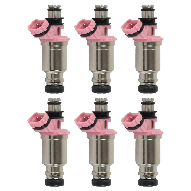 DEEGOOLY 2325074080 Fuel Injector Fits for Toyota 9297 Land Cruiser Lexus9698 LX450 35L Engine Automotive Fuel Injector Aftermarket Parts Replace2325074080 2320974080