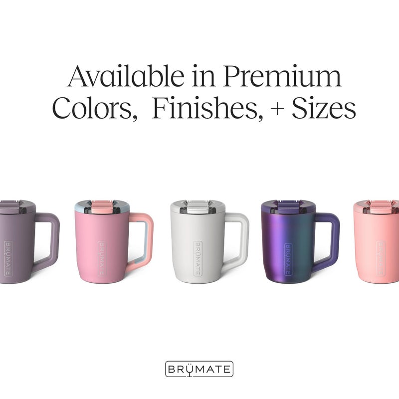 BrÃ¼Mate MÃ¼v - 15oz 100% Leak Proof Insulated Coffee Mug with Handle & Lid - Stainless Steel Coffee Travel Mug - Double Walled Coffee Cup (Dark Aura) - Image 3