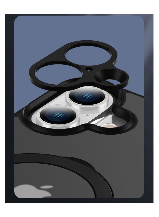 Mobile Phone Case for iPhone 16 Pro Max,rotating invisible bracket magnetic mobile phone case - Image 3