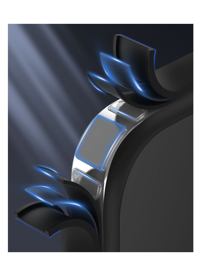 Mobile Phone Case for iPhone 16 Pro Max,rotating invisible bracket magnetic mobile phone case - Image 4