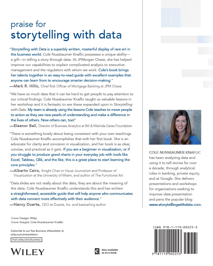Storytelling With Data: A Data Visualization Guide For BUSiness Professionals - Image 2