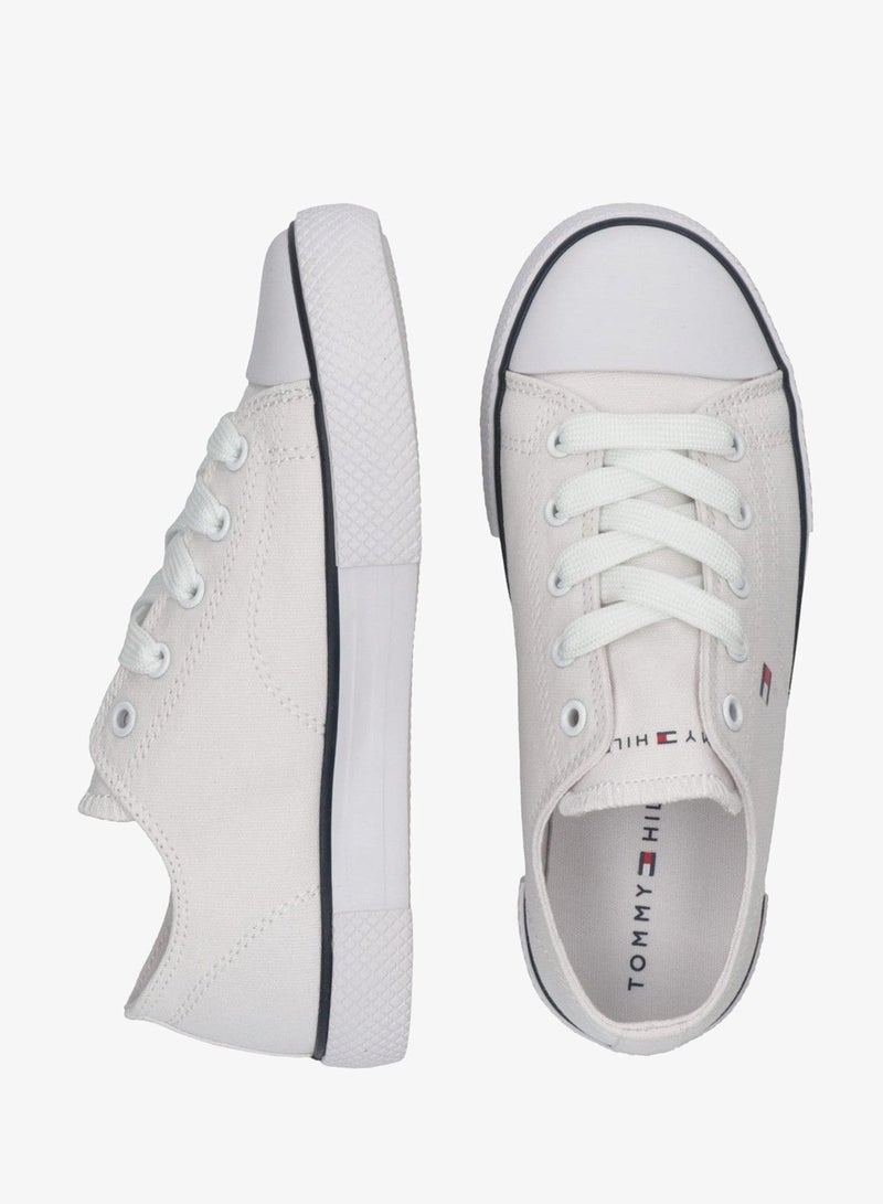 تومي هيلفيغر سنيكرز أطفال برباط وقصة منخفضة - Image 4