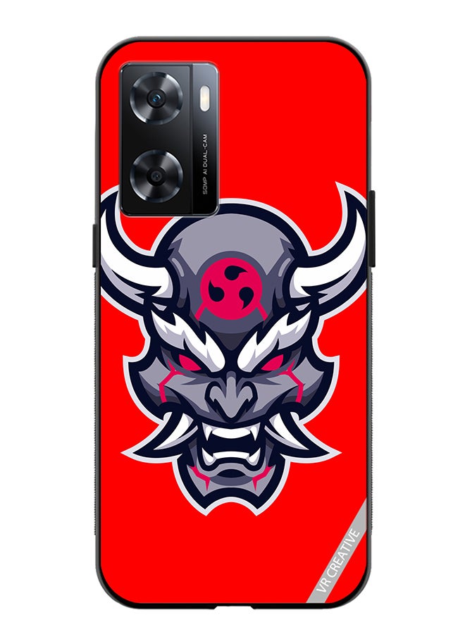 VR CREATIVE Protective Case Cover For Oppo A57/A77s Hand Made Heart Pink Design Multicolour - Image 1