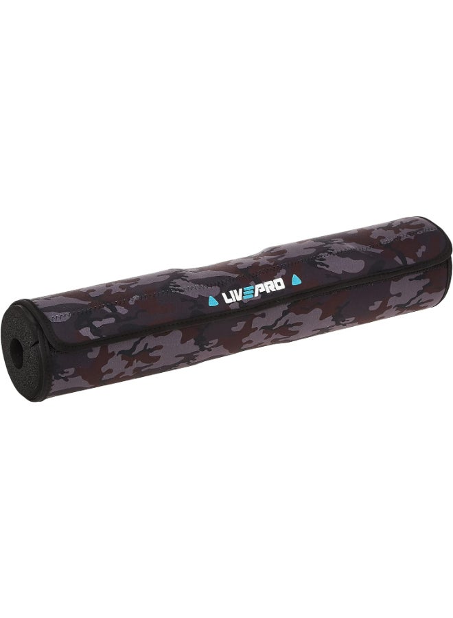 Liveup وسادة باربل سوداء 45*33 سم LP8093 @FS - Image 1