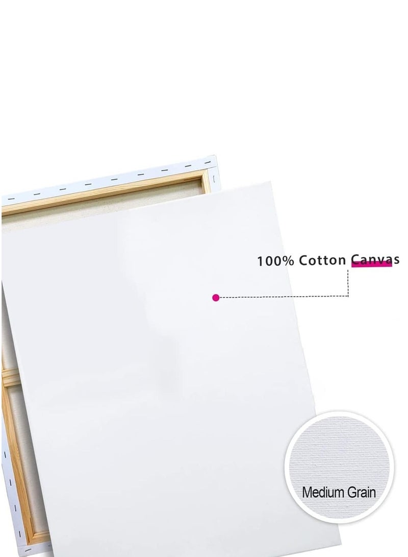 Mont Marte 20X25cm Size Stretched Cotton Canvas 280gsm Thickness - Image 5