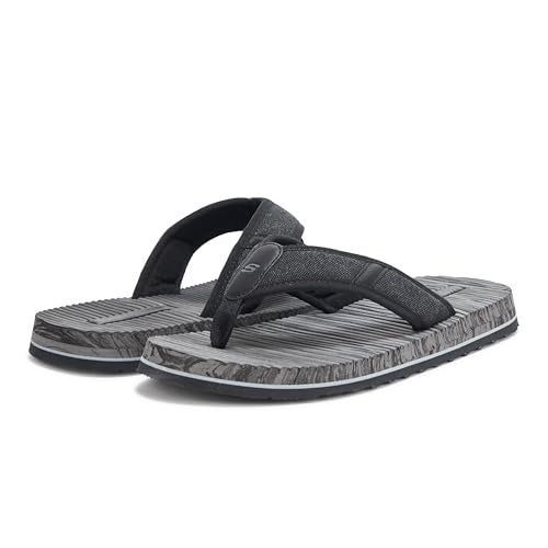 SKECHERS صندل سكيشرز تانترك-رافي للرجال، أسود، 10 - Image 3