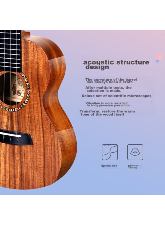 Kakakuc-70d Ukulele, Single Board Upgraded Version, Mahogany, 23 Inches - Image 4